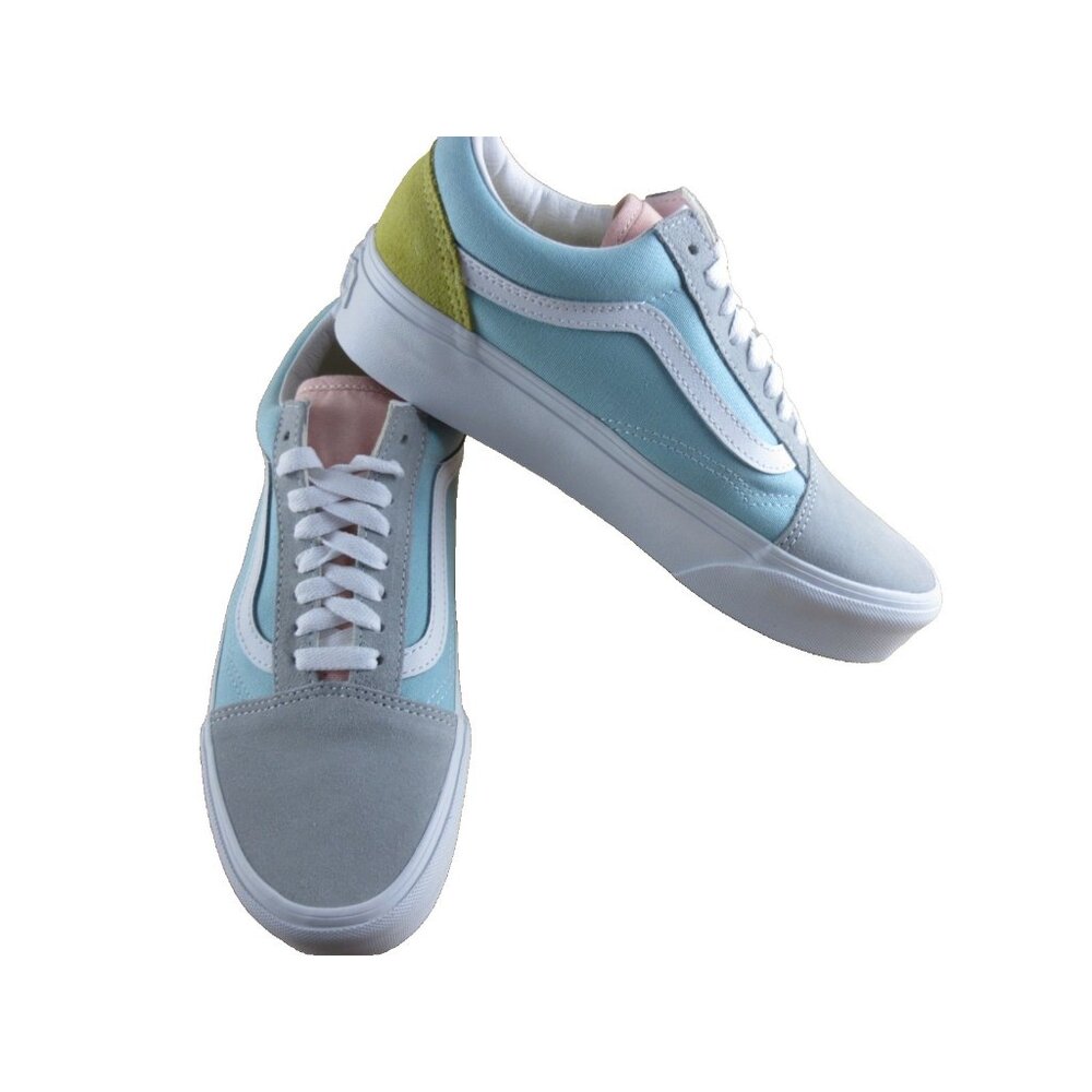 Vans Women's Old Skool Platform Color Block Paste… - image 4